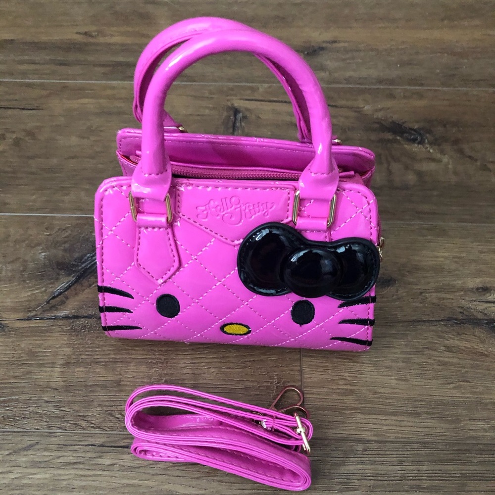 One Left! HELLO KITTY-NWOT Pink Mini Handbag